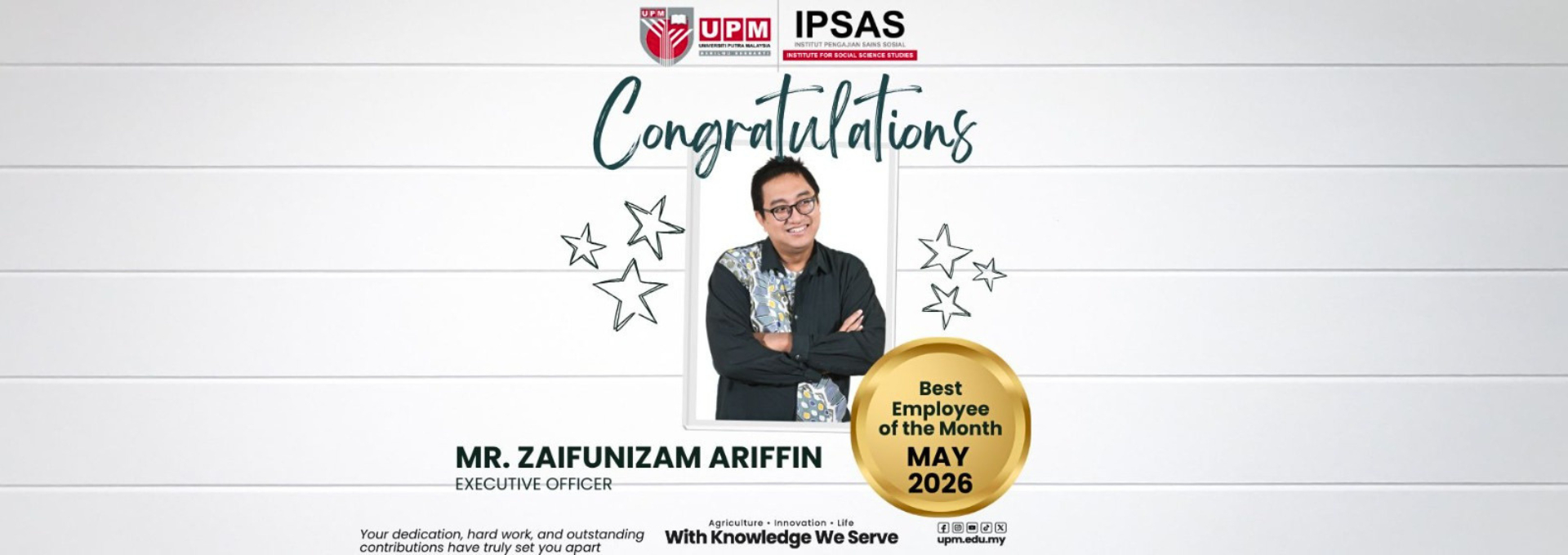 BEST EMPLOYEE OF THE MONTH